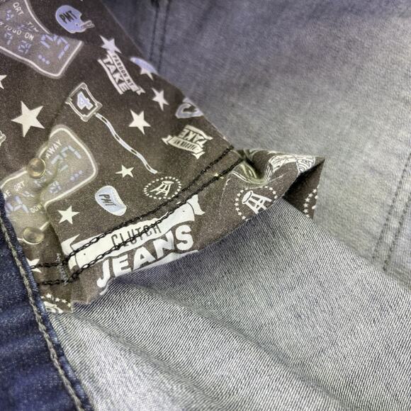 Mugsy PMT Clutch Jeans Medium Wash Straight Leg Size 40x30 FLX3BSNFU - Picture 8 of 14